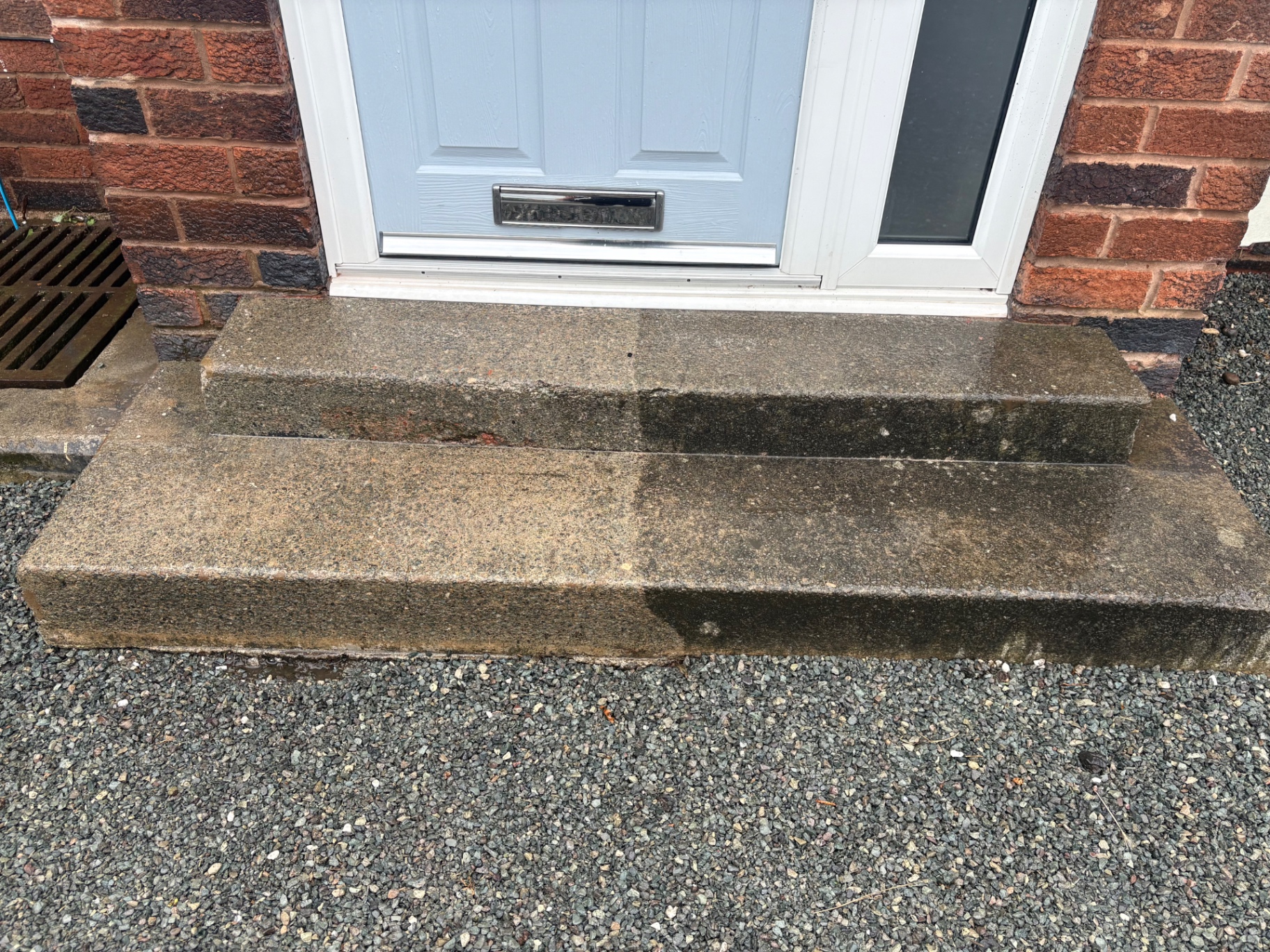 Front step restoration