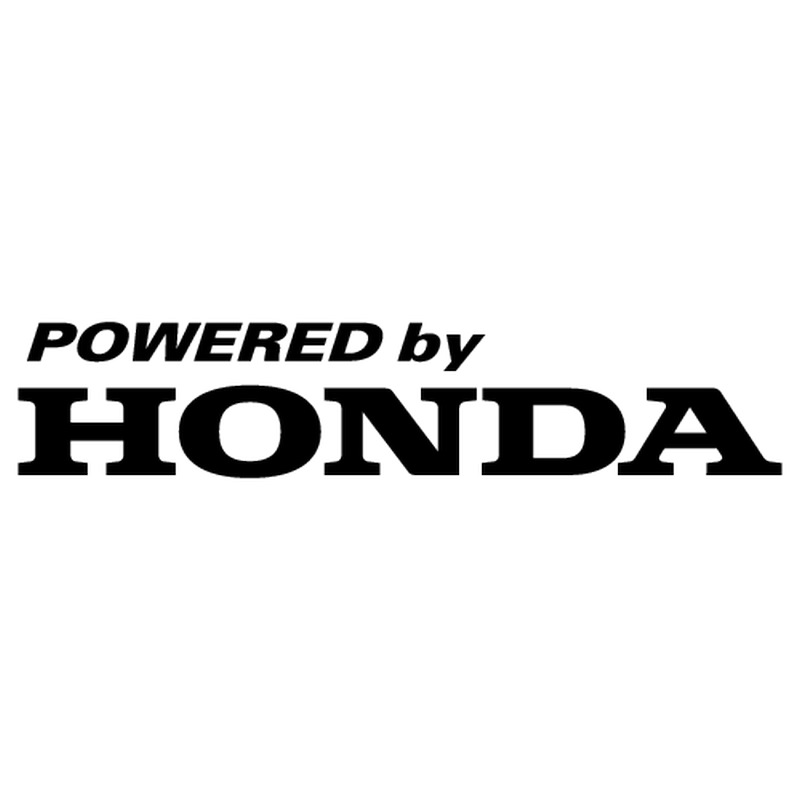 Powered by Honda logo